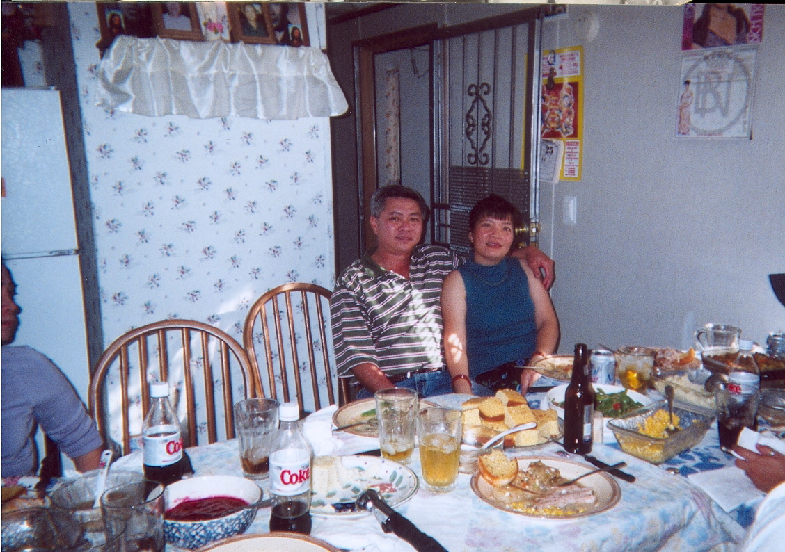 Nhat Nguyen and Thu Le celebrated Thanksgiving with the family in San Antonio, Texas 2005.