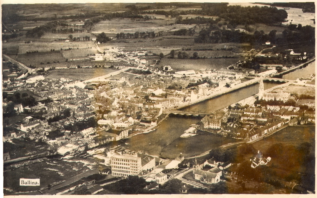 Ballina County Mayo, Ireland in 1940's