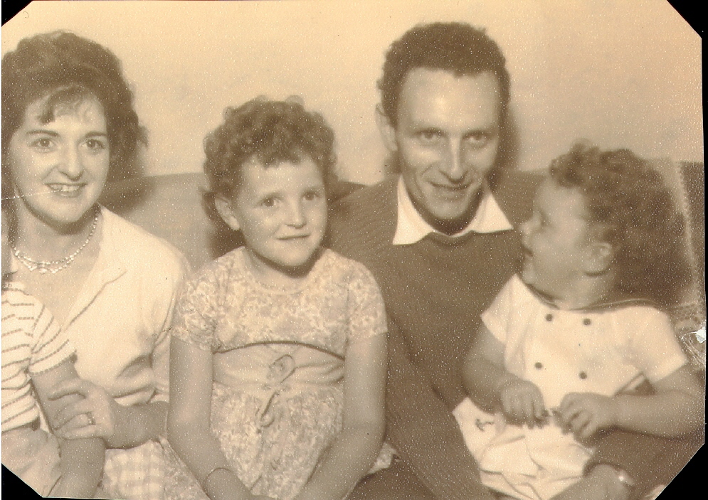 Elizabeth, daughter Ann, Eric, and son Deric