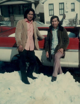 Tio Pancho Hernandez and Cesario Hernandez- Milwaukee, Wisconsin 1973