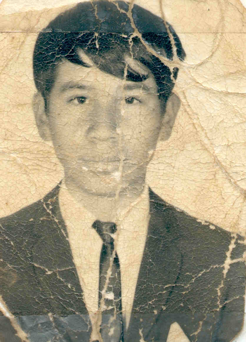 Cesario Hernandez,When he was in high school. 1968