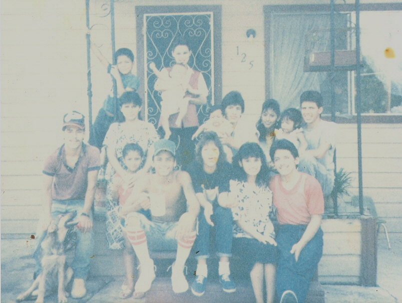 my uncles, aunts, dad and mom, 125 allsup, 1985?