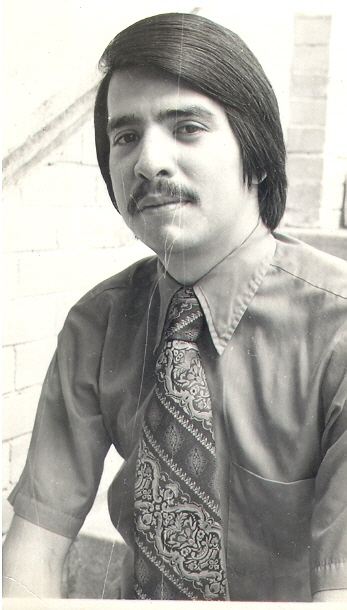 A senior at Brackenridge High School in the year 1970
