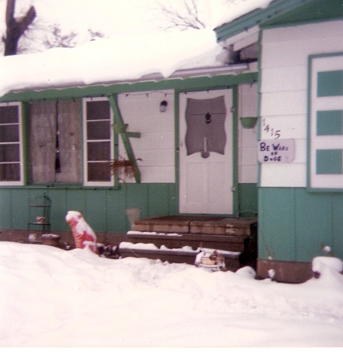 Victor and his family's San Antonio home.