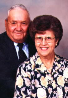 My Aunt Marjean and her husband five years ago