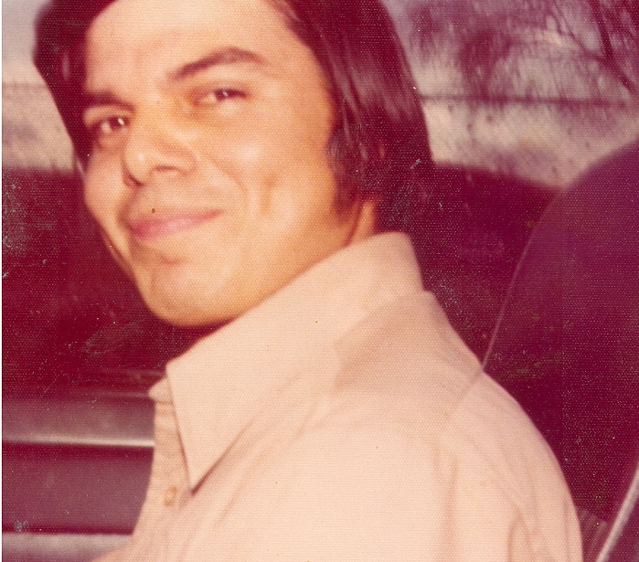 Robert Martinez his first ride in a car on his way home from the airport after returning from the war in 1972.