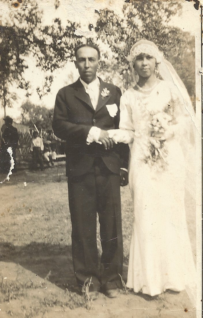 Parents Placido and Ramona Martinez, who married in 1931 in Texas
