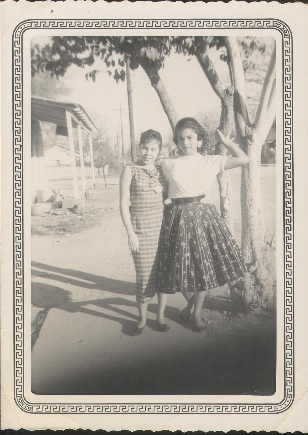 Sisters Margarita and Clara (circa 1959)
