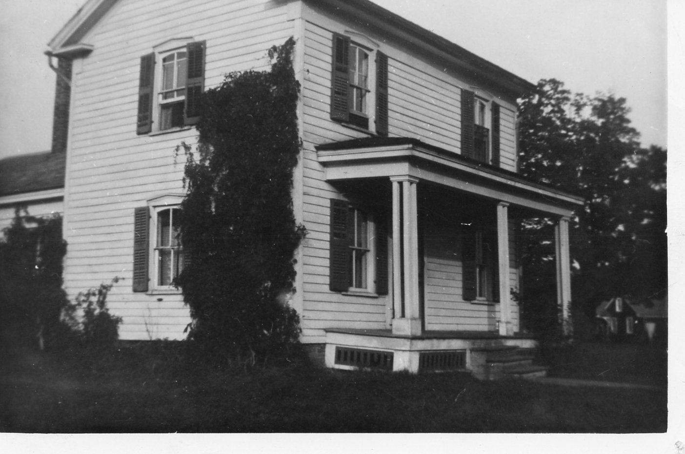Home where Marian Holden grew up in South New Berlin, New York