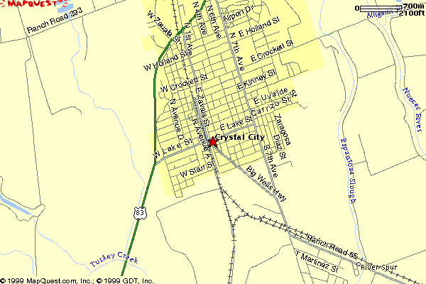 Map of Crystal City