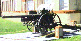 Cannon in front of Court House