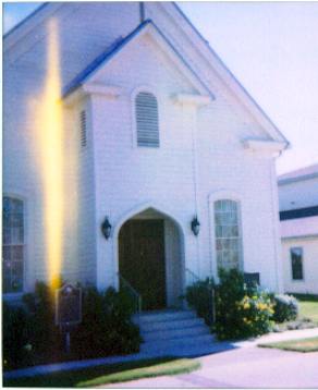 This is the old La Vernia United Methodist Church. (Courtesy of A. M. Middleton)