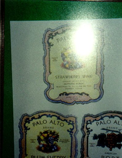 Strawberry Wine Labels