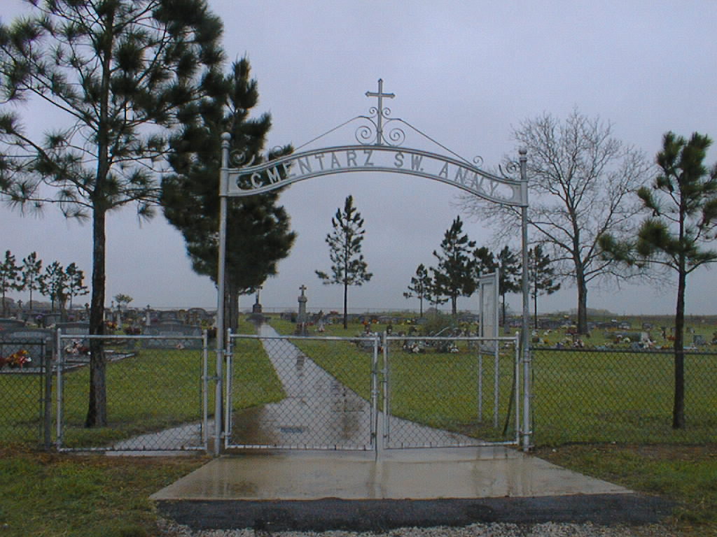 St. Ann's Catholic Church Cemetary Gate