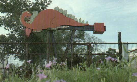 Dinosaur pumpjack