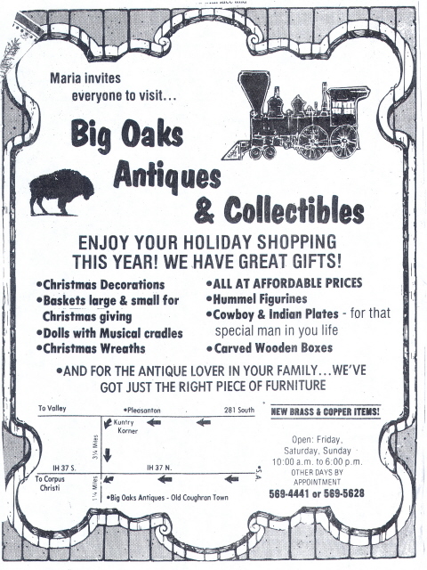 antiques 
advertisement
