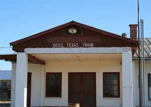 Doss, Texas Post Office