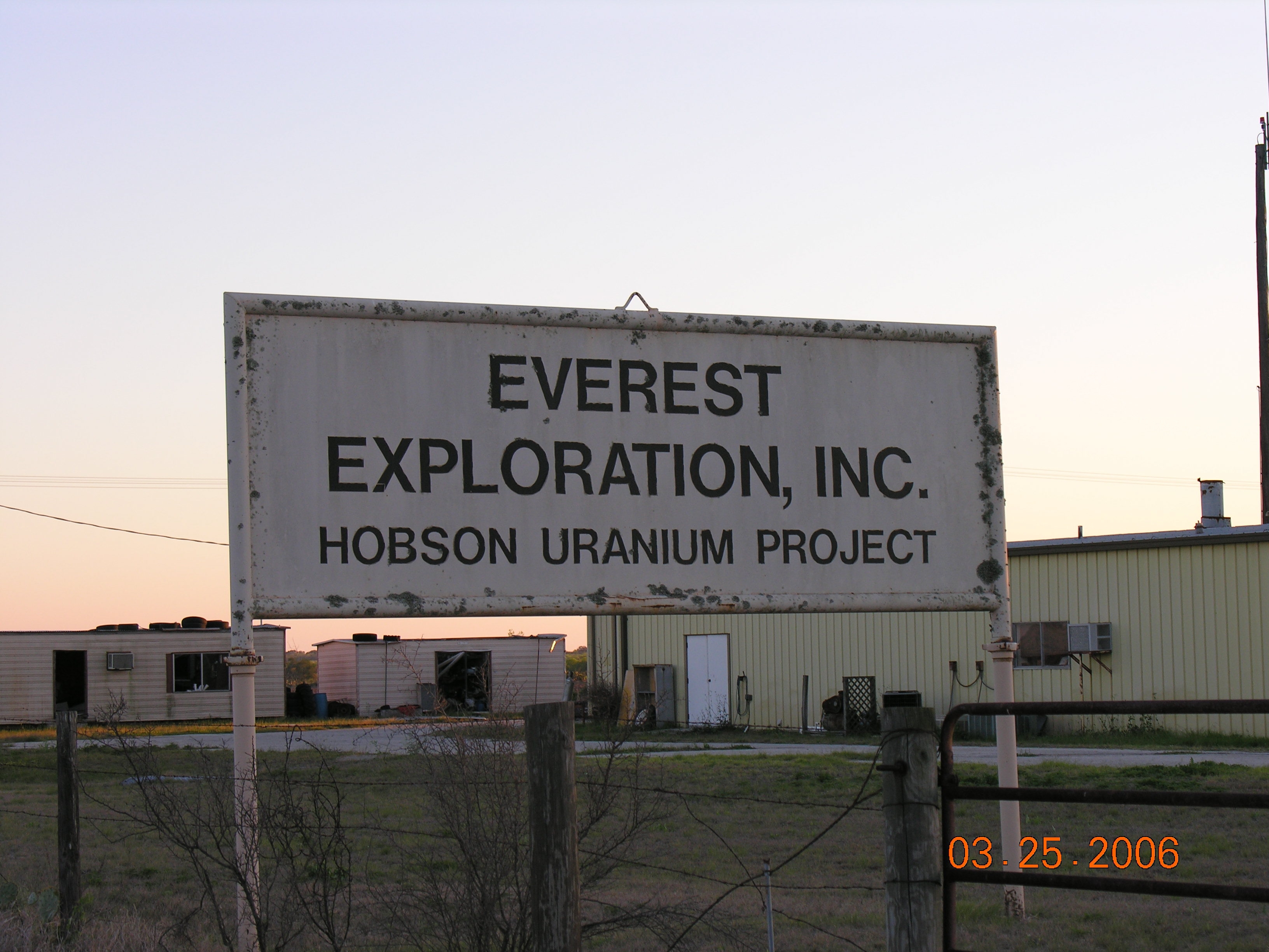 Uranium Factory Sign