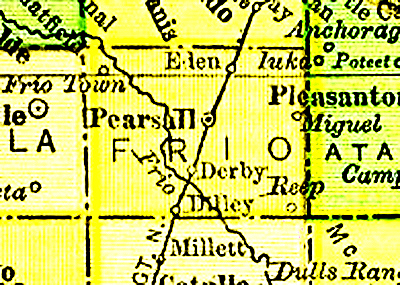 1985 Frio Map