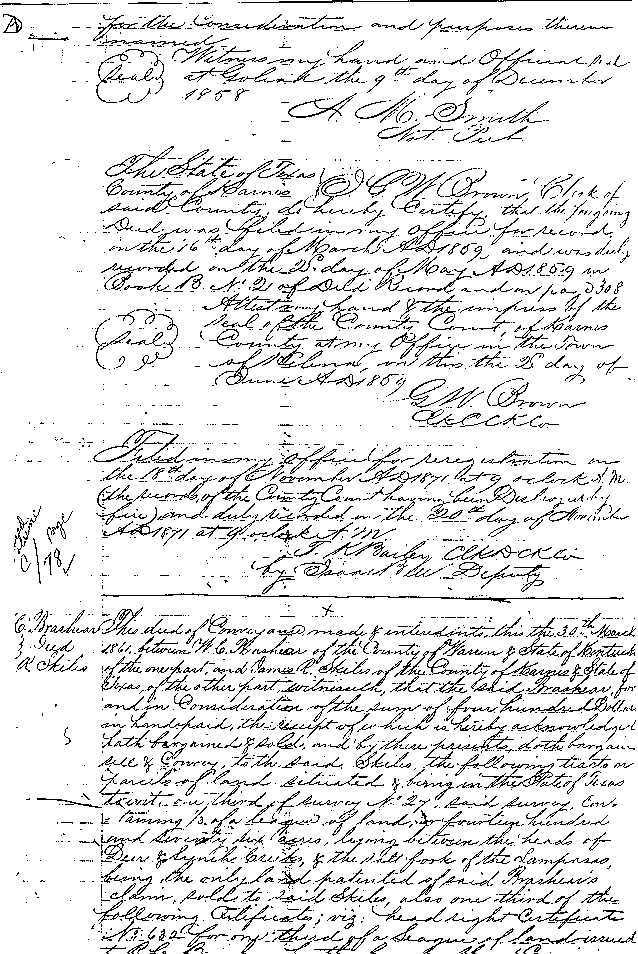 Page 1 of Marcellena deed