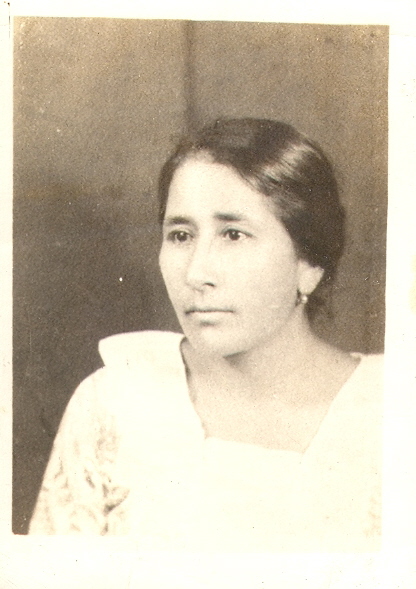 My great-grandmother Concepcion Salais in 1946