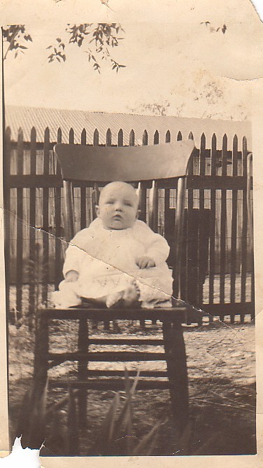 Bernard Zinsmeyer at four months old