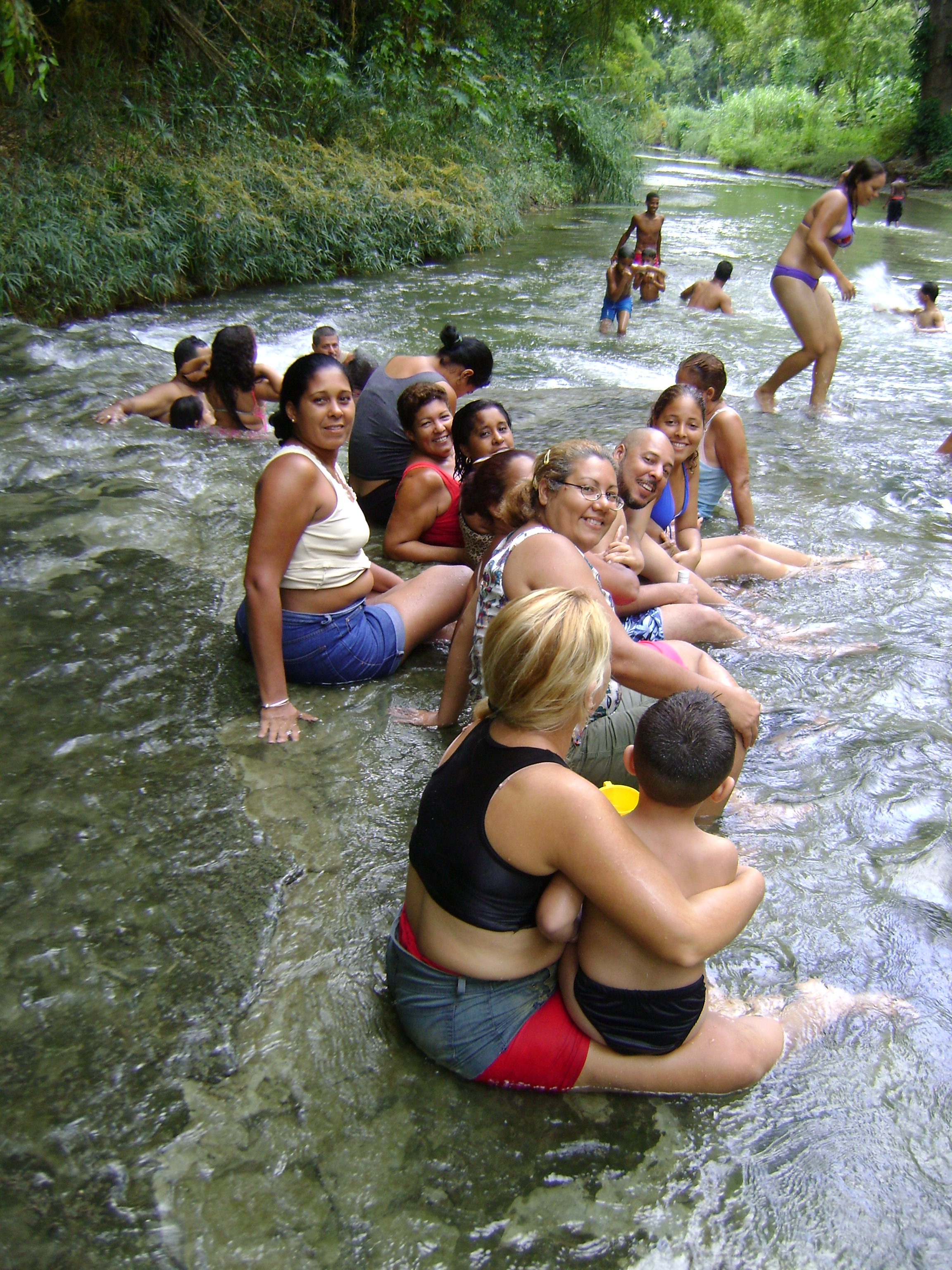 Family,At the river,Cuba,2002