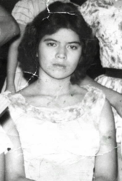 mom at the age of 16 in Allende Coahuila Mexico