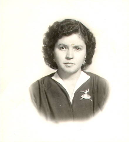 Margaret Mora age 26 (1955)