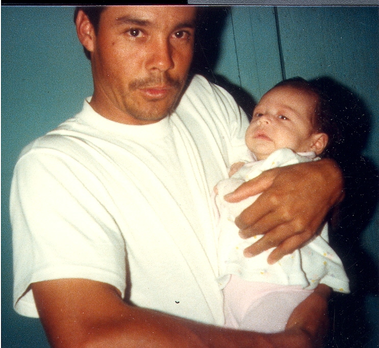 Amado Nunez with daughter Anna
Nunez 1986