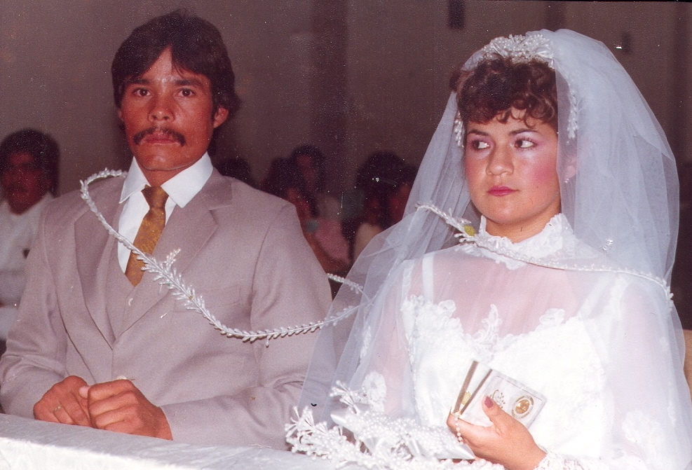 Amado Nunez and Norma Nunez (nee Robles) in Rancho Nuevo, Jalpa Zacatecas, Mexico in 1983