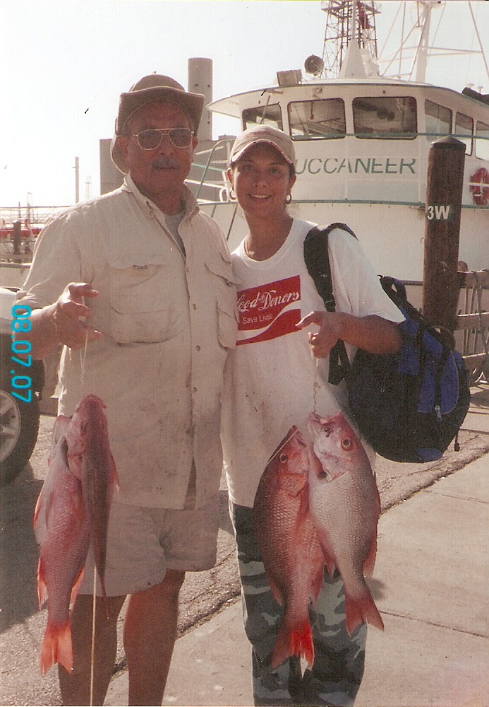 Jesse and Andriana Deep Sea Fishing
