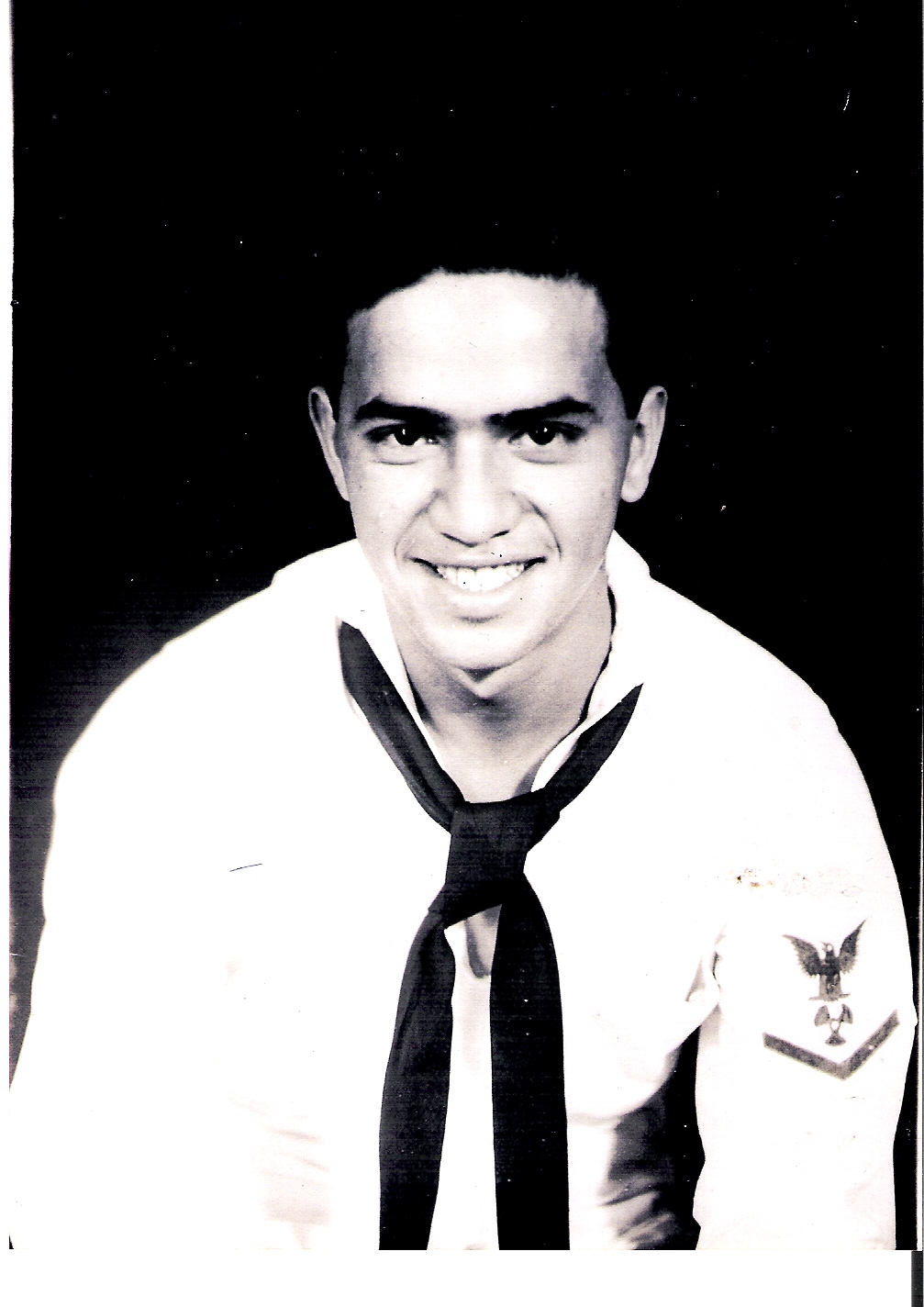 Louis Guzman, Navy photo, 1947