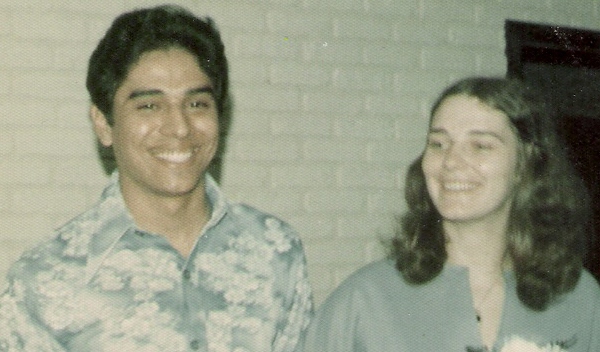 My dad and my mom, just after they were married. Awww ain't they cute. 1976