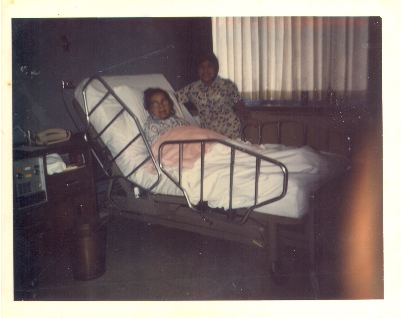 Guadalupe Conteraz , Maria Dolores at Baptist Hospital in 1983