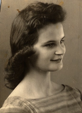 Mary J. Briskey at age 16 in 1956