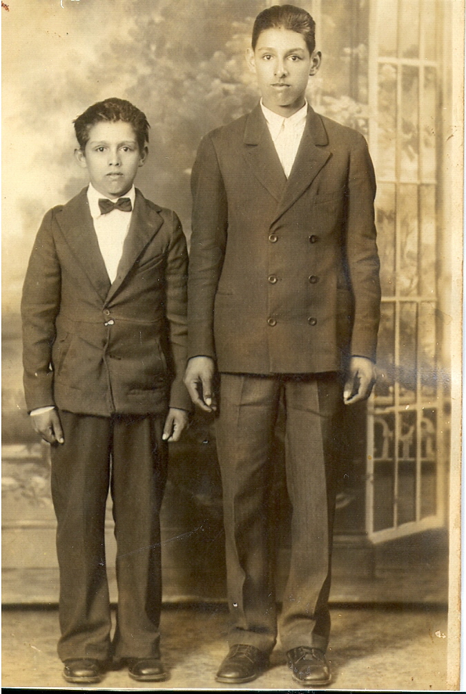 brothers Amador & Edwardo (Guallo)Felan Circa