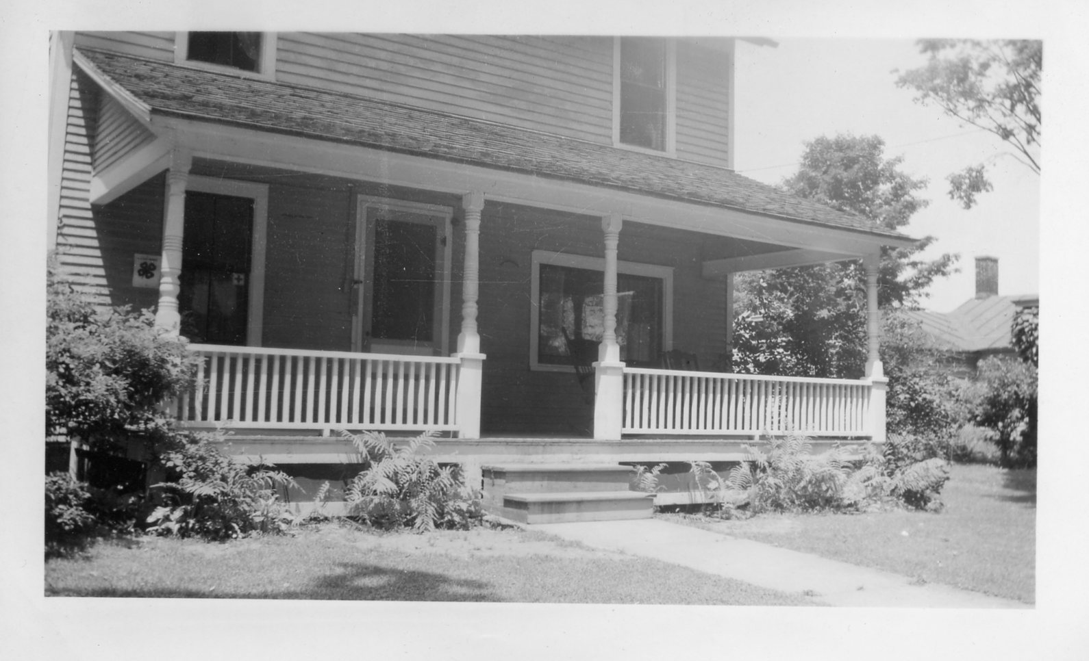 Home where Marian Holden grew up in Gilbertsville, New York