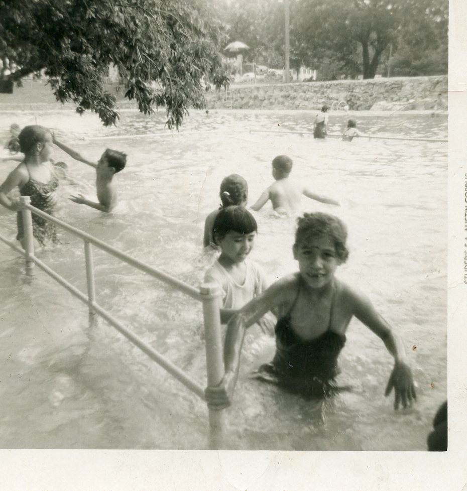 Gloria Garcia at San Antonio public pool