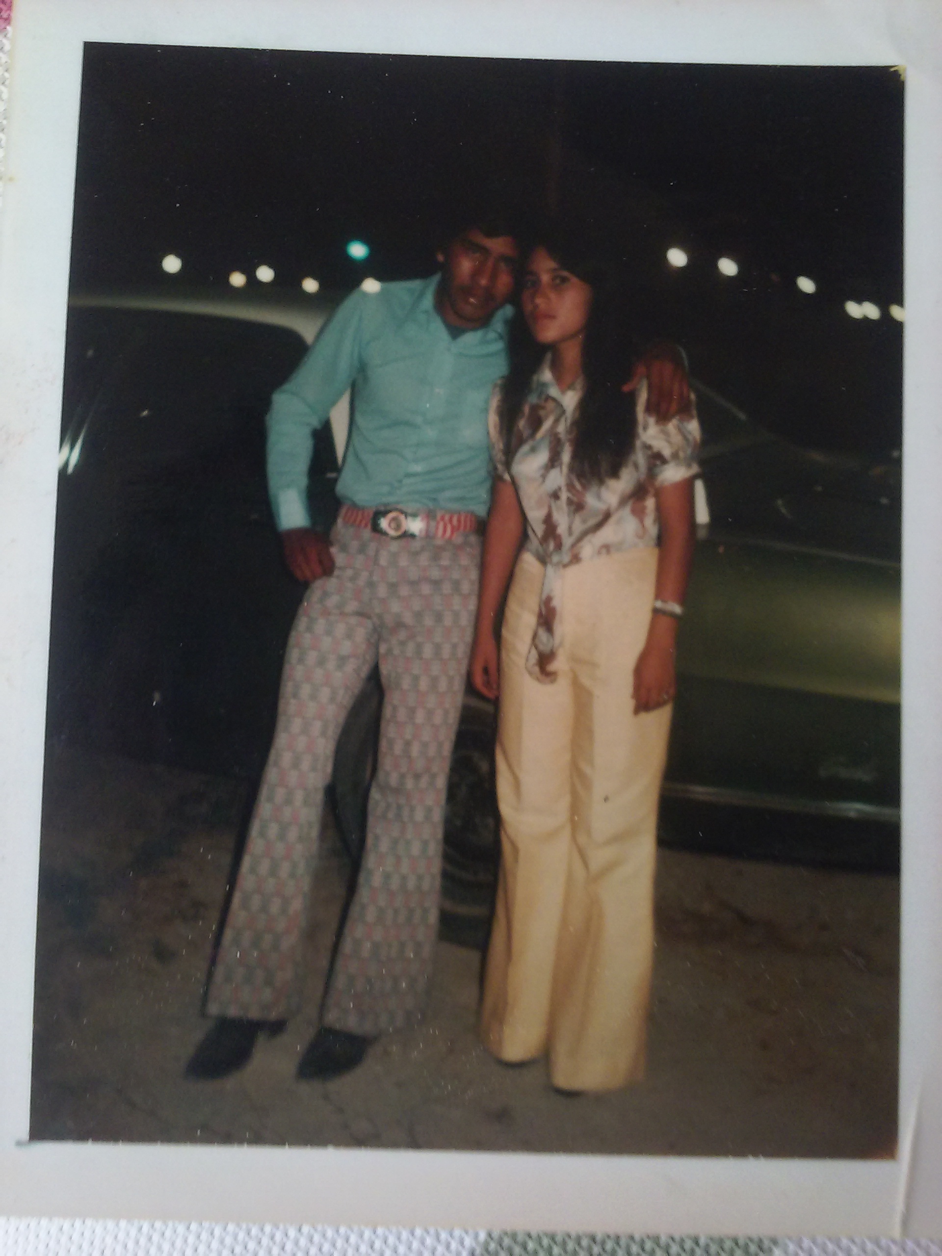 Margarita and 1st husband Jorge Coronado in Muzquiz Coahuila Mexico(circa 1970s)