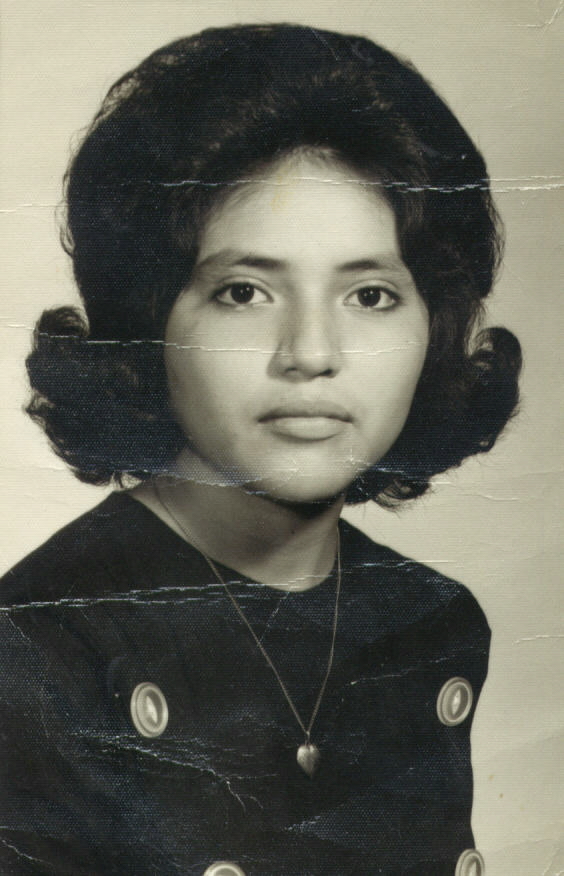 Mary Angela Soliz- Poteet High School Sophomore, 1966