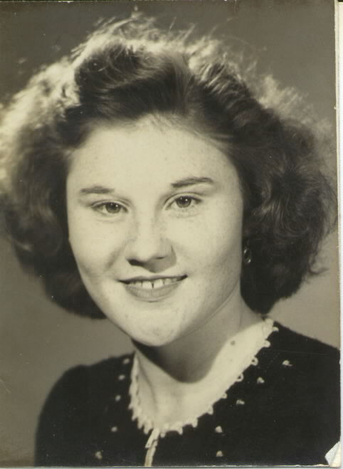 Sarah Jacob when she was 17 yrs old (1950)