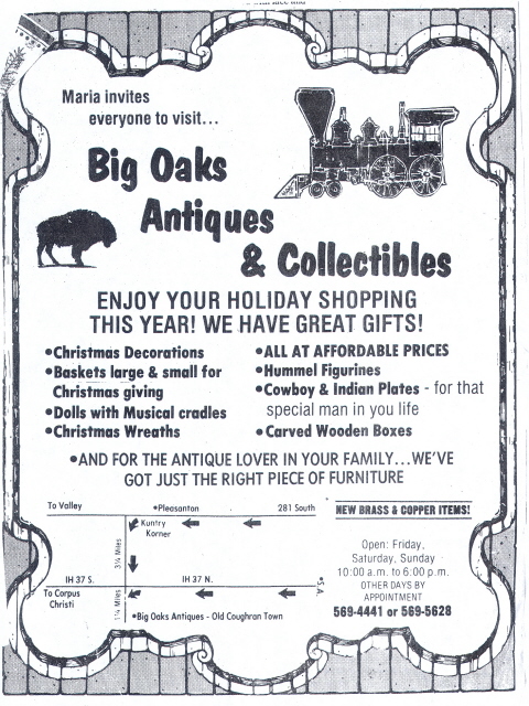 antiques 
advertisement