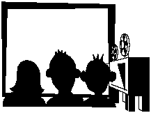 At the Movies clipart