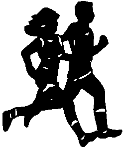 Runners clipart