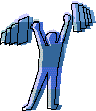 Weight lifting clipart