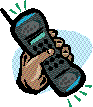 Cell phone clipart