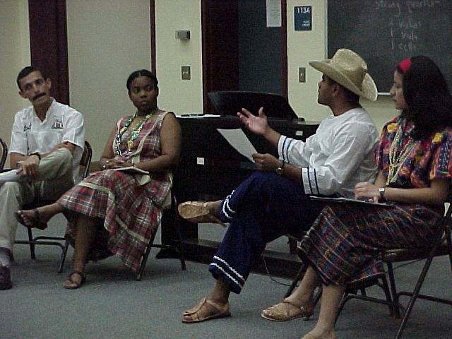 Picture of speakers from Central America