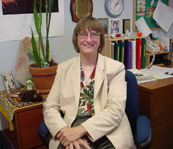 Dr. Dorothy Haecker, chair of Behavioral Sciences and Humanities, has been in recovery for 12 years. Photo by Suzann Torres