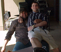 Palo Alto College students Onofre Riojas and Jeremy Jay Blalock 